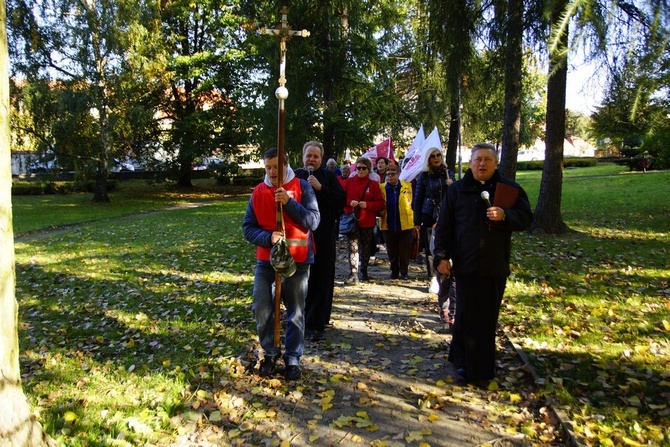 Wolontariusze Caritas z pielgrzymką w Trzebnicy