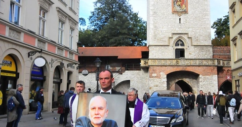Pogrzeb Adama Zagajewskiego