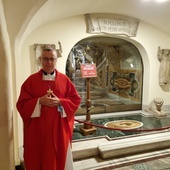 Biskup legnicki z Watykanu