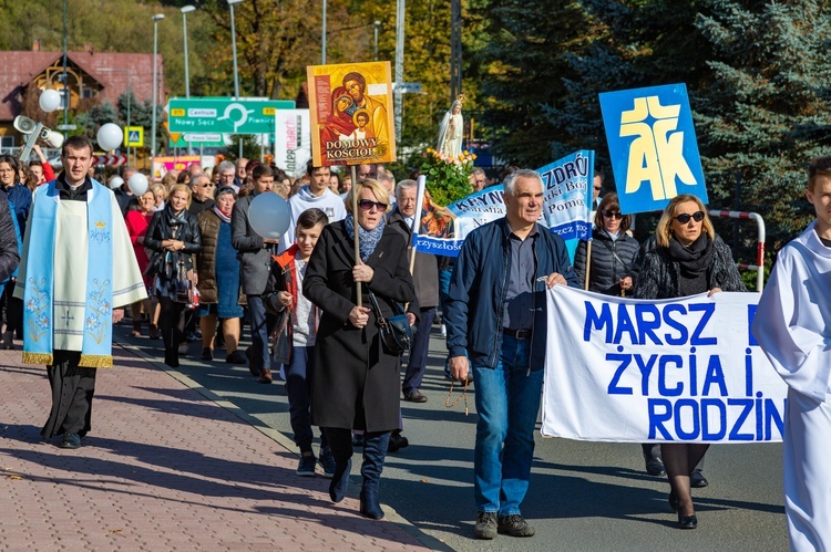 Marsz dla Życia i Rodziny w Krynicy-Zdroju