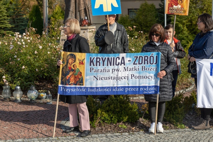 Marsz dla Życia i Rodziny w Krynicy-Zdroju