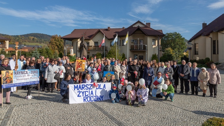 Marsz dla Życia i Rodziny w Krynicy-Zdroju