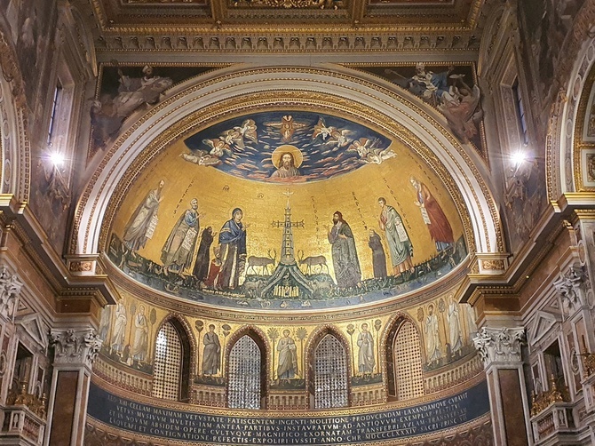 Msza św. w bazylice na Lateranie