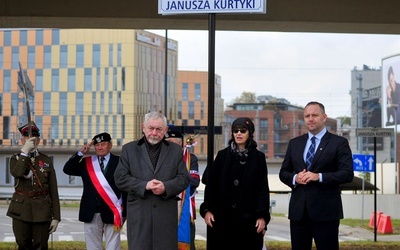 Kraków. Rondo Janusza Kurtyki