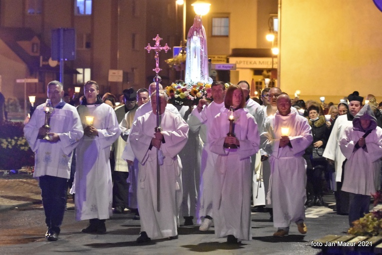 Nabożeństwo fatimskie w Żaganiu