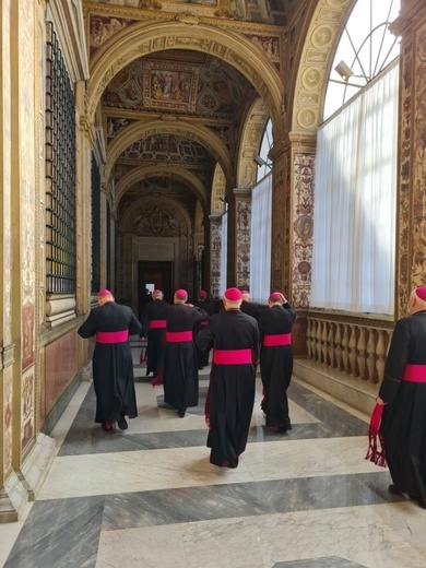 Ostatnie dni wizyty "ad limina" świdnickich biskupów