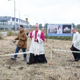 Pobłogosławienie terenu pod budowę nowego kościoła