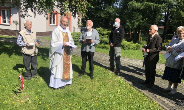 Dęby pamięci rosną w parku KDO "Józefów".