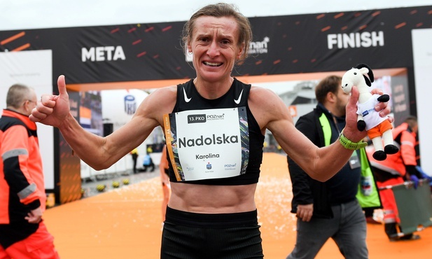 Poznań Półmaraton - rekord Polski Nadolskiej