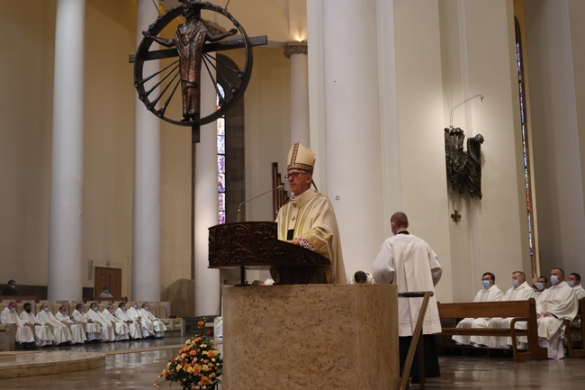 Katowice. Msza św. inaugurująca synod o synadalności w archidiecezji, cz. 2