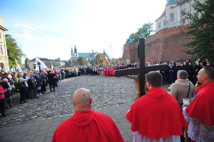 Procesja różańcowa za Polskę cz.2