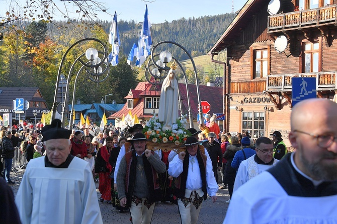 Z Matką Bożą Fatimską przez Zakopane