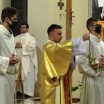 Nuncjusz apostolski abp Salvatore Pennacchio w parafii NSPJ w Kętach