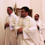 Nuncjusz apostolski abp Salvatore Pennacchio w parafii NSPJ w Kętach