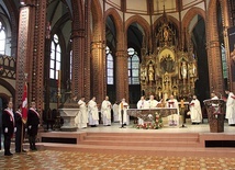 Mszy Świętej przewodniczył biskup Jan Kopiec.