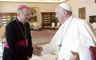 Spotkanie z papieżem Franciszkiem.