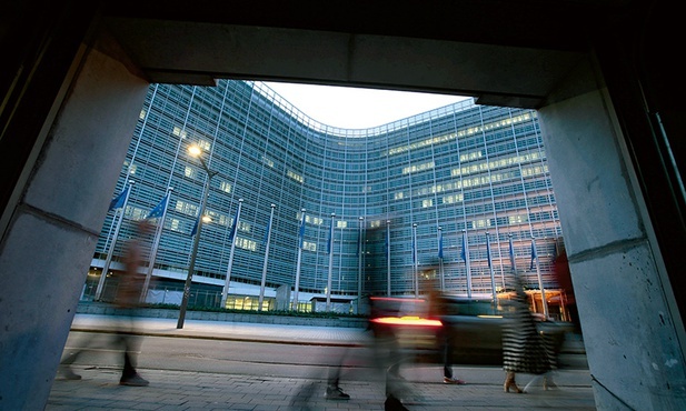 Siedziba Komisji Europejskiej w Brukseli.