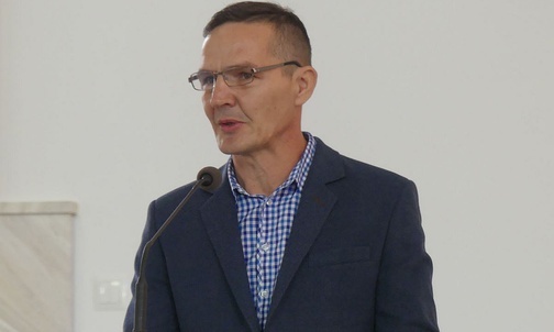 Grzegorz Giercuszkiewicz - wicedyrektor Caritas Bielsko-Żywieckiej.