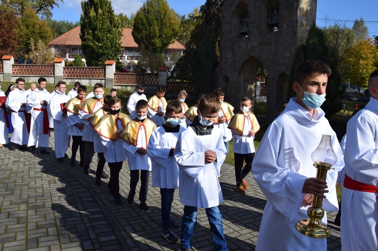 Wojakowa. Wprowadzenie relikwii bł. kard. Stefana Wyszyńskiego