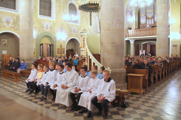 Ołpiny. Poświęcenie obrazu i zawierzenie św. Józefowi