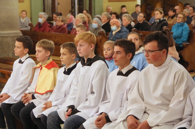 Ołpiny. Poświęcenie obrazu i zawierzenie św. Józefowi