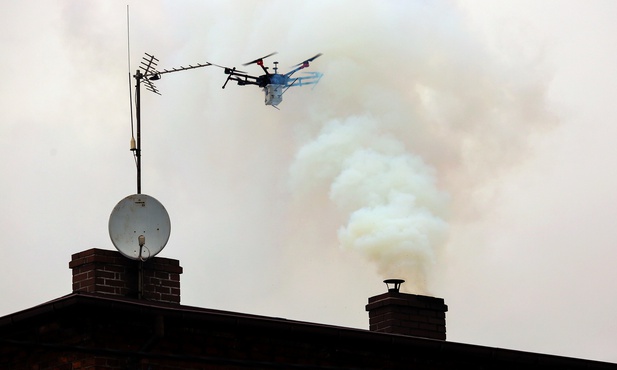 Katowice. Straż Miejska rozpoczęła kontrolne loty dronem