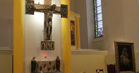 Tyniec Legnicki. Peregrynacja obrazu św. Józefa