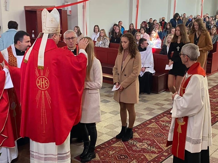 Bierzmowanie w Gubinie