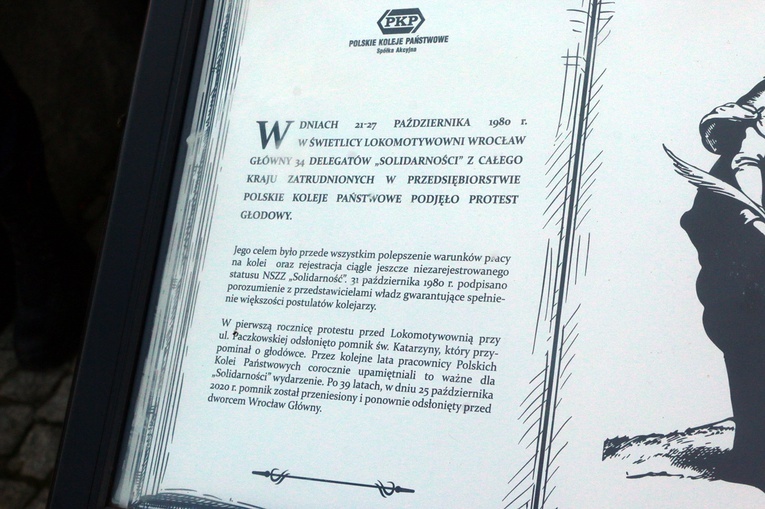 Rocznica protestu głodowego kolejarzy we Wrocławiu