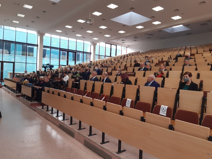 Aula Uniwersytecka im. Solidarności.