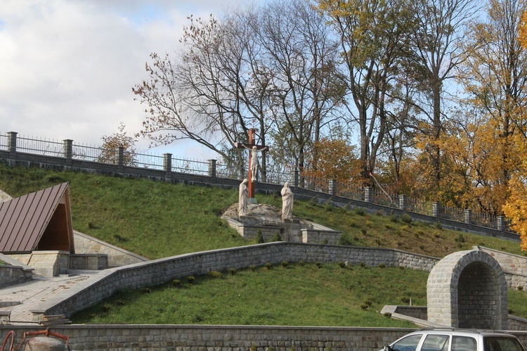 Jurków k. Limanowej. Nowa chorągiew Zakonu Rycerzy św. Jana Pawła II