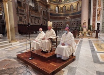 Arcybiskup Józef Kupny 12 października przewodniczył Eucharystii i głosił słowo Boże w bazylice pw. św. Jana na Lateranie.