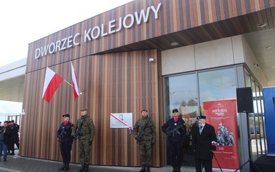 Ciechanów. Żołnierz niezłomny patronem dworca