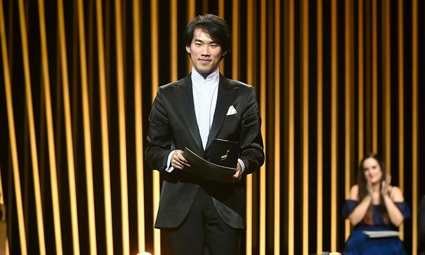 Laureat I nagrody XVIII Konkursu Chopinowskiego kanadyjski pianista Bruce (Xiaoyu) Liu.