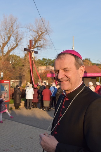 Krzyż w Gdańsku Brzeźnie poświęcony