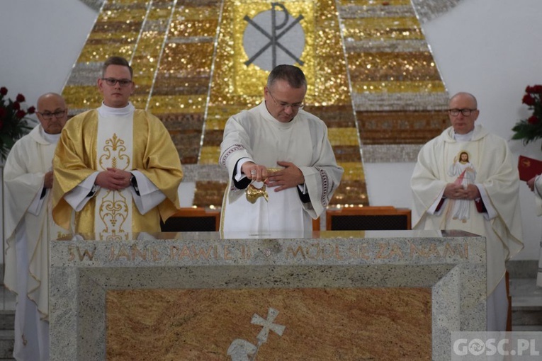 Poświęcenie kościoła w Żarach