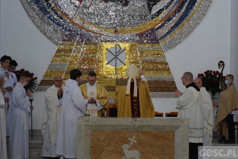 Poświęcenie kościoła w Żarach