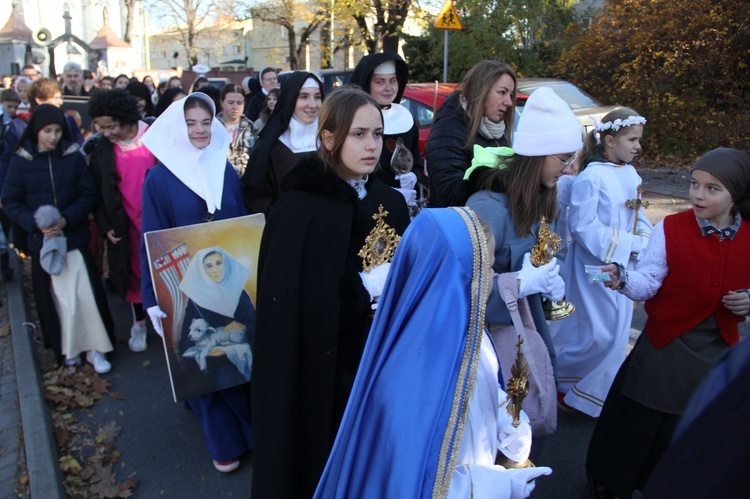 Dębica. Pochód Świętych Rodzin