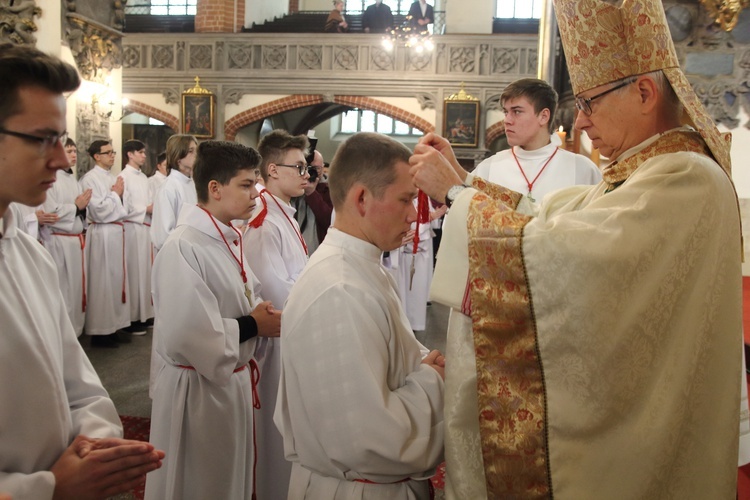 Błogosławieństwo ceremoniarzy