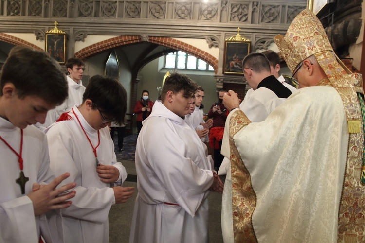 Błogosławieństwo ceremoniarzy