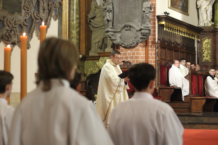 Błogosławieństwo ceremoniarzy