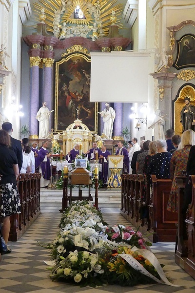 Pożegnanie śp. Pawła Mendrocha - 22-latka ze Skoczowa