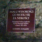 Trówieś - Istebna Jaworzynka, Koniaków - poświęcona Sercu Jezusa przez Serce Maryi na Ochodzitej