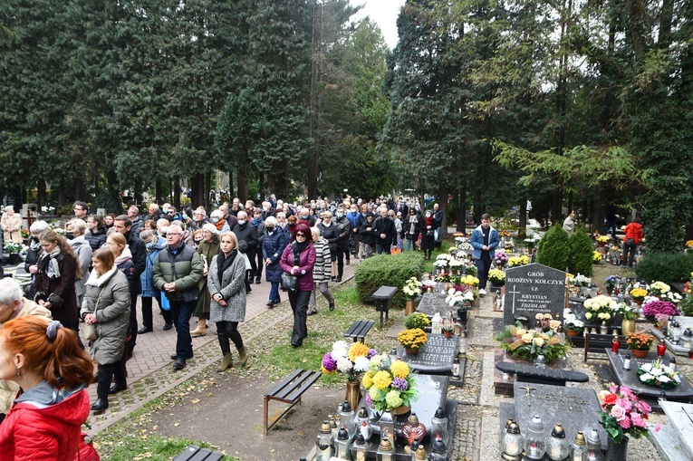 Wszystkich Świętych na koszalińskim cmentarzu