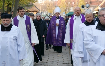 Modlitwę poprowadził bp Zbigniew Zieliński.