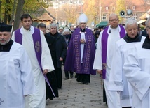 Modlitwę poprowadził bp Zbigniew Zieliński.