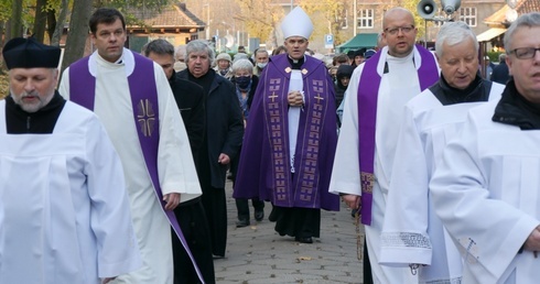 Modlitwę poprowadził bp Zbigniew Zieliński.