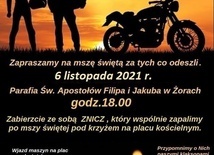 Żory. Memento za zmarlych motocyklistów