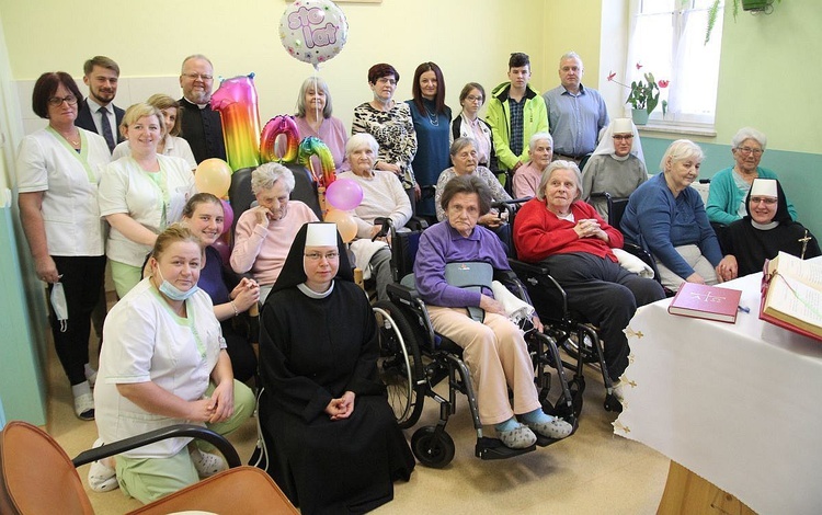 100 lat pani Elżbiety Simko w Centrum Medycznym Sióstr Elżbietanek w Cieszynie