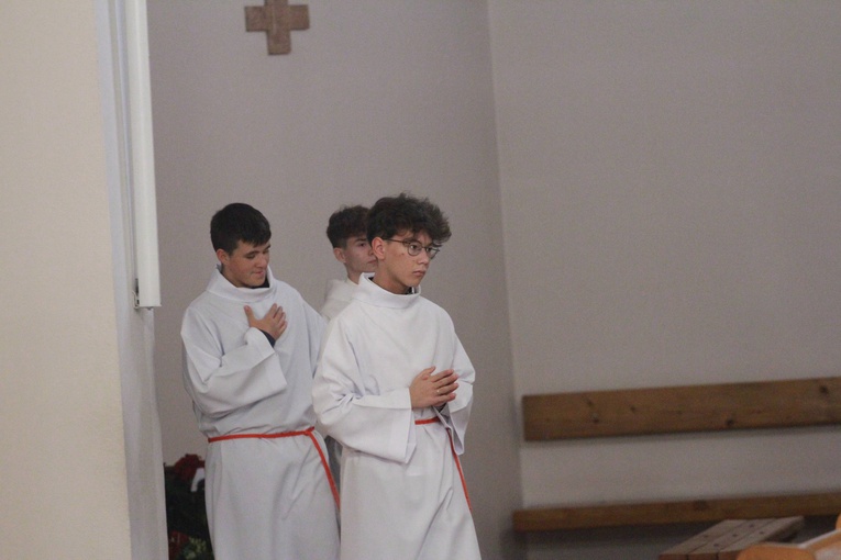 Błogosławieństwo lektorów w Dobrej